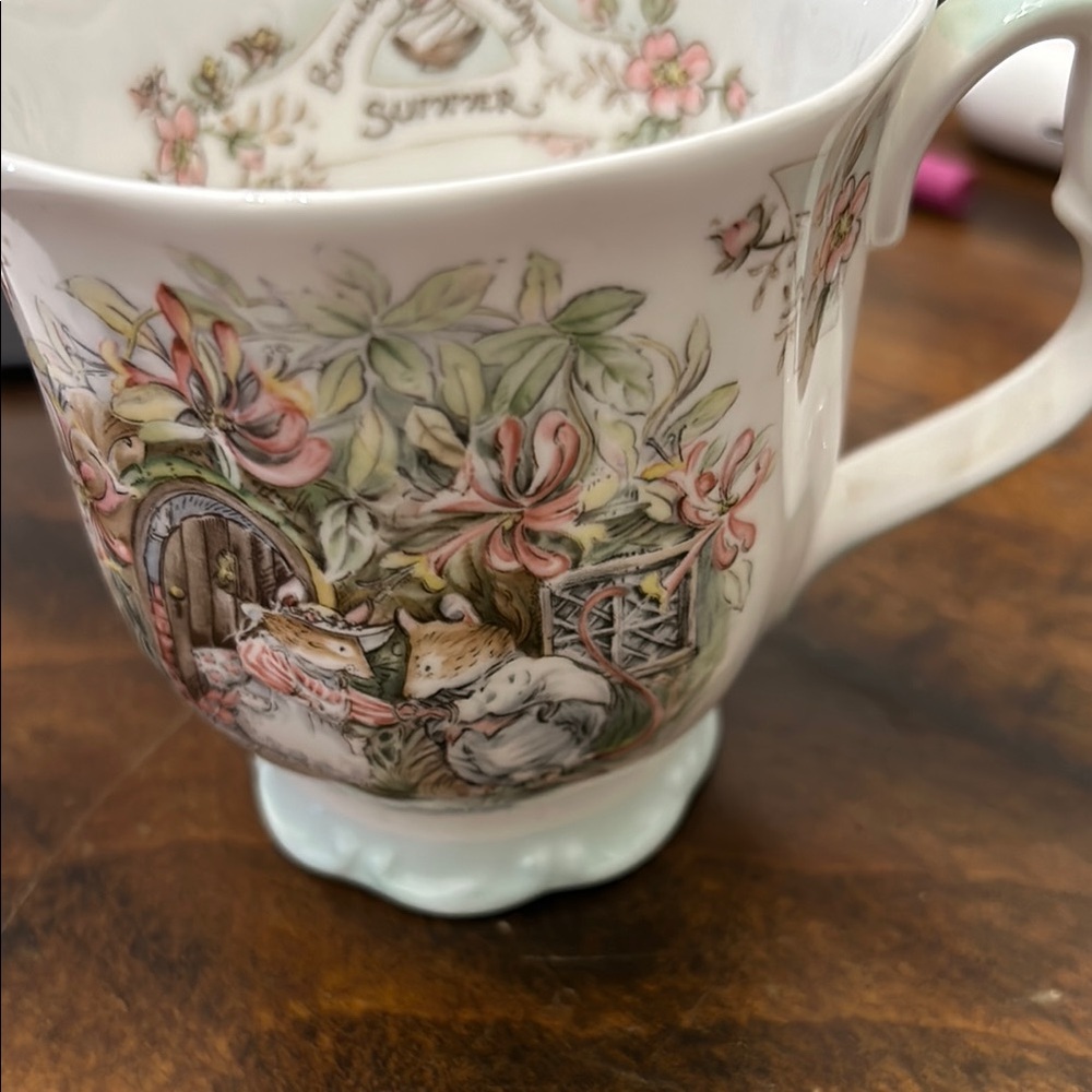 “Summer Beaker” From the Brambly Hedge Gift Collection, Royal Doulton/England